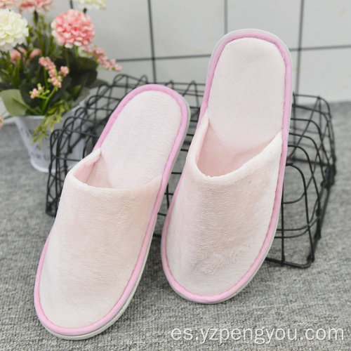 Zapatillas de dormitorio para zapatillas de hotel para niñas.